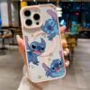 for iPhone 13 Étui Disney Stitch Mignon, Compatible