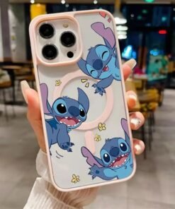 for iPhone 13 Étui Disney Stitch Mignon, Compatible